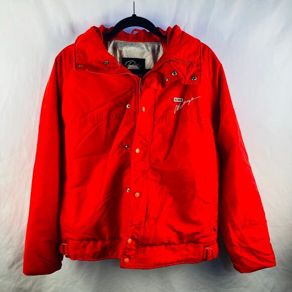 Vintage Roffe Challenge Red Gore-Tex Ski Snow Winter Jacket Men's‎ O-Zone Medium - Picture 1 of 9